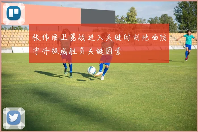 张伟丽卫冕战进入关键时刻地面防守升级成胜负关键因素